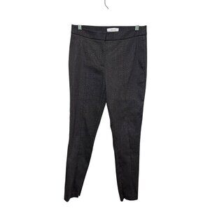 Reiss Black Textured Wool Blend Slim-Fit Skinny Jeans Women's Size 6